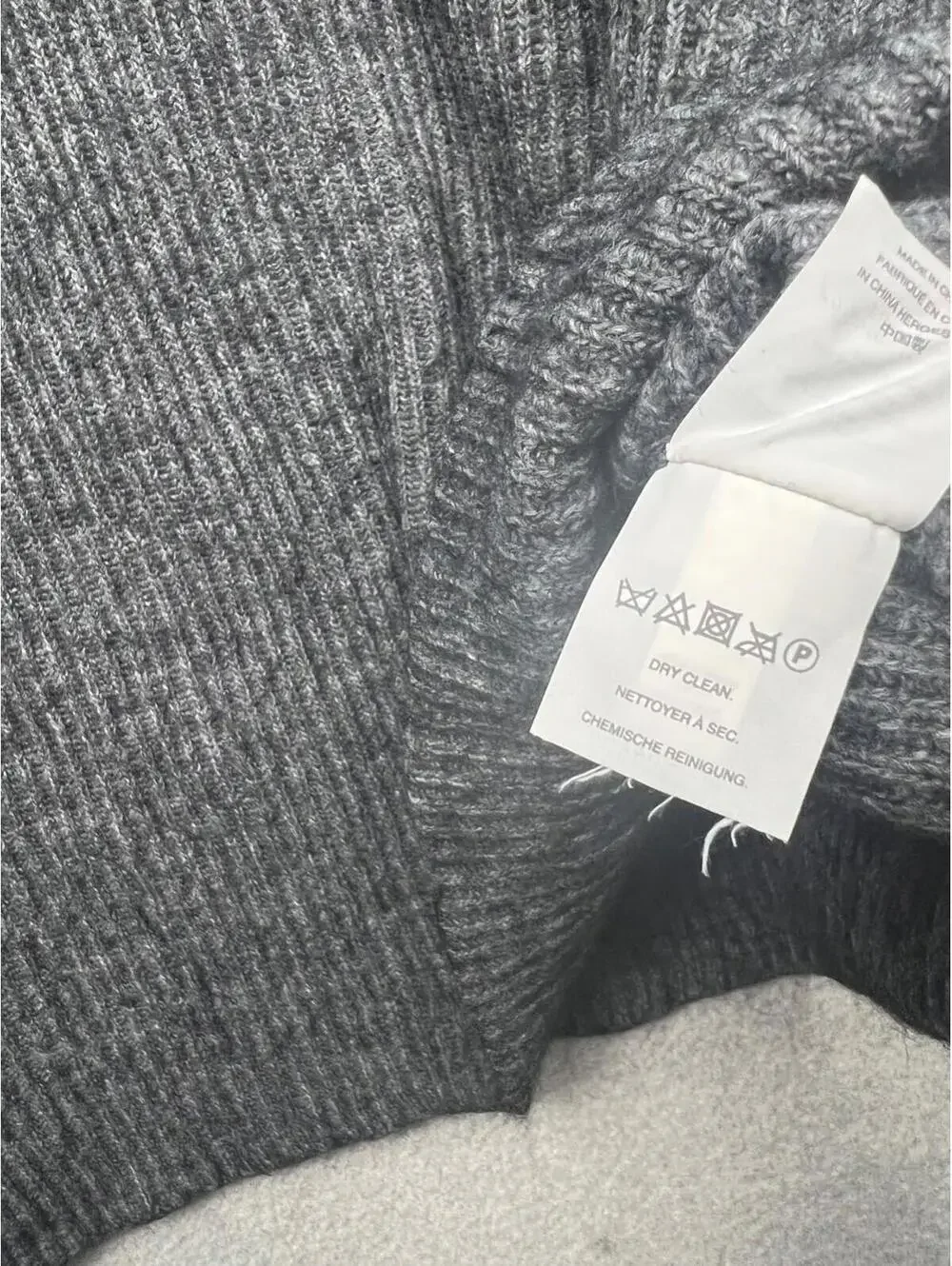 J Crew Alpaca Wool Tunic Shift Sweater Dress Ribbed Womens M Simple Modern